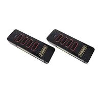 Sommer Pearl 4018 4018V000 TX55-868-4 Lot de 2 émetteurs portatifs sans fil pour automatismes de porte de garage Base+, Pro+, Teckentrup Drive - Fréquence 868,8 MHz/868,95 MHz - Compatible avec les émetteurs 4020, 4026, 4031, Slider+