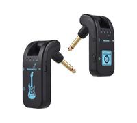 Lot de 2 émetteurs-récepteurs rechargeables pour guitare 4G Plug and Play 48 K 16 bits Real Transmission 282 degrés pour basse électrique instruments à vent