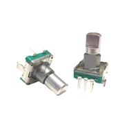 Lot de 2 encodeurs EC11, 18 positions, 9 impulsions, potentiomètre numérique à impulsions avec bouton de réglage, D 13 mm