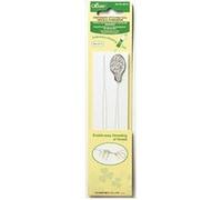 Clover Enfile-aiguille pour outil de broderie – Lot de 2 – Gris