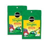 Lot de 2 engrais hydrosolubles pour plantes tout usage MiracleGro Water Can Singles