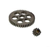 Lot de 2 engrenages de tondeuse à gazon à 47 dents pour tondeuse à gazon de 20,3 cm, 25,4 cm, 30,5 cm au lithium pour tondeuses à batterie, aluminium et fer, marron, lot de 2 pignons d'entraînement