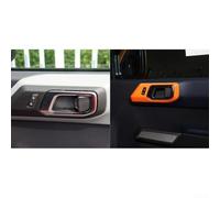 Lot de 2 enjoliveurs de poignée de porte intérieure en ABS pour Ford Bronco 2021+ Ajustement personnalisé et installation sécurisée