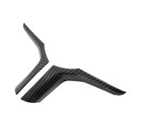 Lot de 2 enjoliveurs d'interrupteur de volant en fibre de carbone pour BMW X3 et X5 (modèles 2018 2022)