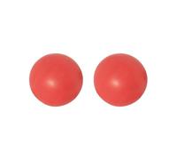 Lot de 2 énormes ballons professionnels pour anniversaire, mariage, festival, événement, rouge, 2,43 x 2,43 m