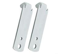 Lot de 2 enrouleurs de clôture en métal pour la gestion des fils de jardin, design compact pour installation et réparation rapides de clôture, portables pour projets de cour et de vie en plein air