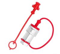 Lot de 2 ensembles de coupleurs hydrauliques à connexion rapide pour raccords hydrauliques mâles et femelles de 0,6 cm, 0,6 cm, 0,9 cm, 0,9 cm, 0,9 cm