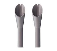 Lot de 2 entonnoirs de remplissage pour essence et diesel - Entonnoir de remplissage pour carburant diesel - Entonnoir universel pour carburant - Gris