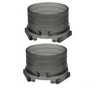 Lot de 2 entonnoirs doseurs pour Sage Express ES601, ES501, ES655CO - Guide PCTG pour un tamponnage précis, porte-filtre à clipser pour la maison