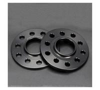 Lot De 2 Entretoises De Roue Pour Voiture Pour Venture 5 Écrou Centraux De Moyeu 3 5 10 12 15 20mm PCD 5x115 CB 70.3mm Adaptateur D'entretoise Roue(2PCS 15mm Black)
