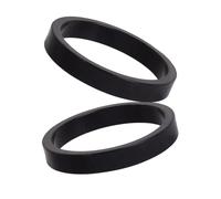 Lot de 2 entretoises de tige de vélo en alliage d'aluminium de rechange pour casque de route et VTT
