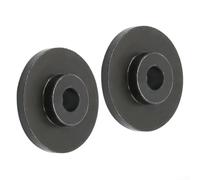 Lot de 2 entretoises d'épaule compatibles avec les tracteurs à gazon Troy- Remplace 738-04162, 738-04162A et 738-04162C pour alignement de pont de tondeuse autoportée, tondeuse à tour et tracteur de