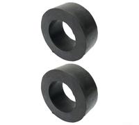 Lot de 2 entretoises en caoutchouc pour barres de guidage d'haltères de 30 mm, design absorbant les chocs pour équipement de gym
