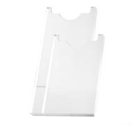 Lot de 2 entretoises murales en acrylique transparent pour canapé et lit, dispositif de sécurité incendie pour protéger les murs et permettre un accès facile à la prise de courant derrière les meubles