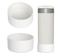 Lot de 2 enveloppes de protection en silicone pour gobelet isotherme Stanley Aerolight Transit 350 ml/470 ml Compatible avec plusieurs bouteilles isothermes avec un diamètre de fond de 6,9 à 7,2 cm