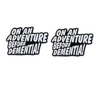 Lot de 2 épingles à épingles, avec phrases humoristiques en alliage pour vêtements, sac à dos, chapeau