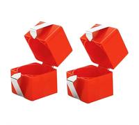 Lot de 2 éplucheurs d'œufs, ouvre-coquille d'œuf pour œufs durs, outil de cracker pour œufs durs, éplucheur d'œufs à la coque, ouvre-œuf orange pour la cuisson