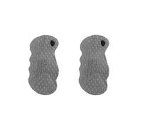 Lot de 2 éponges de bain magiques pour enlever les taches, doux et réutilisables, pour adultes, bébés, voyage, spa, baignoire, 12,6 x 6,7 x 2,7 cm