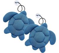 Lot de 2 éponges de nettoyage pour piscine à remous avec structure en nid d'abeille 3D, absorbant l'huile, réutilisables, lavables en machine, accessoires indispensables pour adultes et enfants