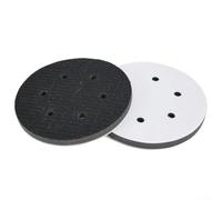 Lot de 2 éponges douces pour outils électriques d'un diamètre de 150 mm avec élimination améliorée de la poussière grâce au design à six trous