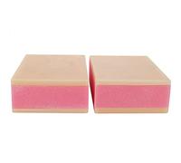 Lot de 2 éponges en silicone pour entraînement de la peau humaine