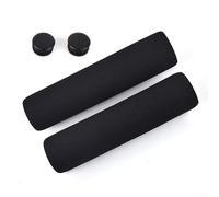 Lot de 2 éponges épaisses en mousse pour poignées de vélo avec design ergonomique, résistance à la transpiration et maintien ferme pour trekking, papillon et autres vélos (150 mm)
