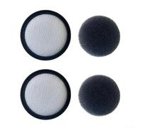 Lot de 2 éponges filtrantes Hepa de rechange pour aspirateurs sans fil Eureka Br7 et Br8 - Filtration de 0,3 micron - Capture des poils d'animaux, de la poussière et des allergènes