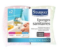 Lot de 2 Éponges sanitaires STARWAX