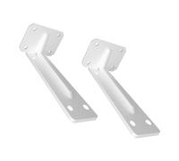 Lot de 2 Équerre étagère murale equerre charge lourde support d'étagère à 90 degrés pour Chambre Salle de Bain Cuisine