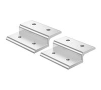 Lot de 2 équerres d'angle en forme de Z 4545 Series pour montage d'angle en aluminium extrudé en T