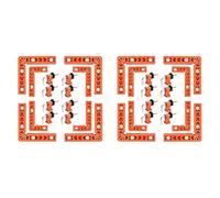 Lot de 2 équerres de positionnement à angle droit (90°), clips d'angle pour le travail du bois (cadres, armoires, tiroirs, projets de bricolage)