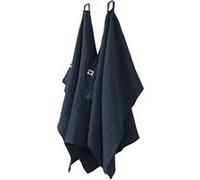 OUREA - Lot de 2 Essuie-mains 50x70cm Gaze de Coton Minuit -