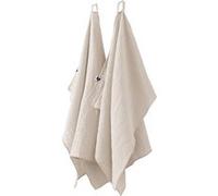 OUREA - Lot de 2 Essuie-mains 50x70cm Gaze de Coton Pampa -