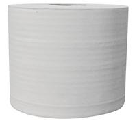 Lot de 2 Essuie-mains blanc pur - Bobine 2 plis - 1000 formats