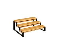 Etagère à épices Ordera extensible L32cm en bois noir
