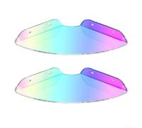 Lot de 2 étagères d'angle flottantes en acrylique iridescent Décoration murale en acrylique Étagère d'angle flottante 17,8 cm Transparent Étagère murale d'angle acrylique 2 pièces pour salle de bain