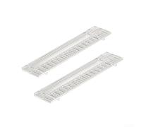 Lot de 2 étagères décoratives pour radiateur : crochets peu encombrants pour un séchage facile des vêtements, sans perçage, support de rangement pour la maison, blanc ou noir, 45 x 15 x 3 cm chacun