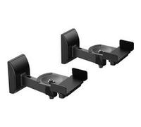 Norstone Support d'enceinte Bookshelves Wall Mount Noir (la paire)