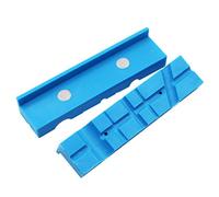 Lot de 2 étaux à mâchoires magnétiques en caoutchouc souple pour étau en métal de 14 cm de long