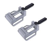 Lot de 2 étaux plats en aluminium NUZAMAS de 68 mm, pince de presse à graver, pour percer électrique, polissage, outil de table