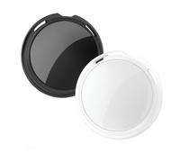 Lot de 2 étiquettes de suivi d'air [Certifié Apple MFi] Couplage avec Apple Find My (iOS uniquement) Bluetooth Smart Air Tracker Tag Localisateur d'objets Trouver des clés dans le monde entier pour