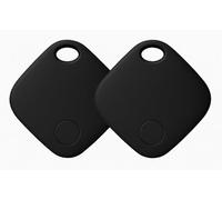 Lot de 2 étiquettes de suivi Oscanna utilisant Google Find My Device (Android uniquement) (noir)