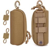 Lot De 2 Étuis À Lunettes Tactiques Molle - Boîte De Protection Résistante Aux Chocs - Portable - Avec 2 Boucles De Poche Molle - Pour L'extérieur, La Randonnée, La Chasse, Le Camping
