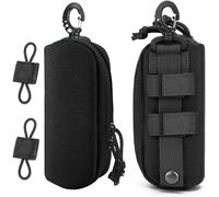 Lot De 2 Étuis À Lunettes Tactiques Molle - Boîte De Protection Résistante Aux Chocs - Portable - Avec 2 Boucles De Poche Molle - Pour L'extérieur, La Randonnée, La Chasse, Le Camping