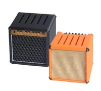 Lot de 2 étuis pour médiators de guitare, mini ampli de guitare, support de médiators, boîte de rangement pour médiators de guitare, boîte de grande capacité imprimée en 3D pour instruments de musique