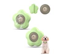 Lot de 2 Étuis pour Motorola Moto Tag 2 Smart Tracker - Support Silicone pour Collier Chien et Chat,Powfix Protection Antichoc Résistante à l'eau - pour Bagages et Sacs - Vert Matcha