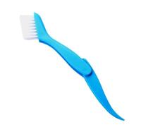 Lot de 2 évaporateurs d'air pliables et flexibles en acier inoxydable pour réfrigérateurs - Brosse à ailettes en acier inoxydable - Pour peigne, nettoyage des condensateurs, conditionnement