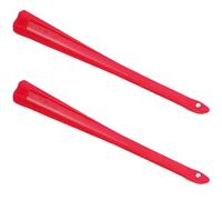 Lot de 2 Éventails de Tai-chi Pliables Rouges en Plastique et Nylon, Portable et Peu Encombrant, pour Danse et Spectacle