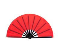 Lot de 2 éventails Pliables en Plastique for Danse, Tai Chi, Yoga, Kung Fu, décoration fête Mariage pour Tai Chi, Danse, FêTe(Color 01)