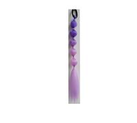 Lot de 2 extensions de cheveux colorées en forme de lanterne for queue de cheval et tresses à bulles for enfants - Accessoires de perruque amusants(Color7)